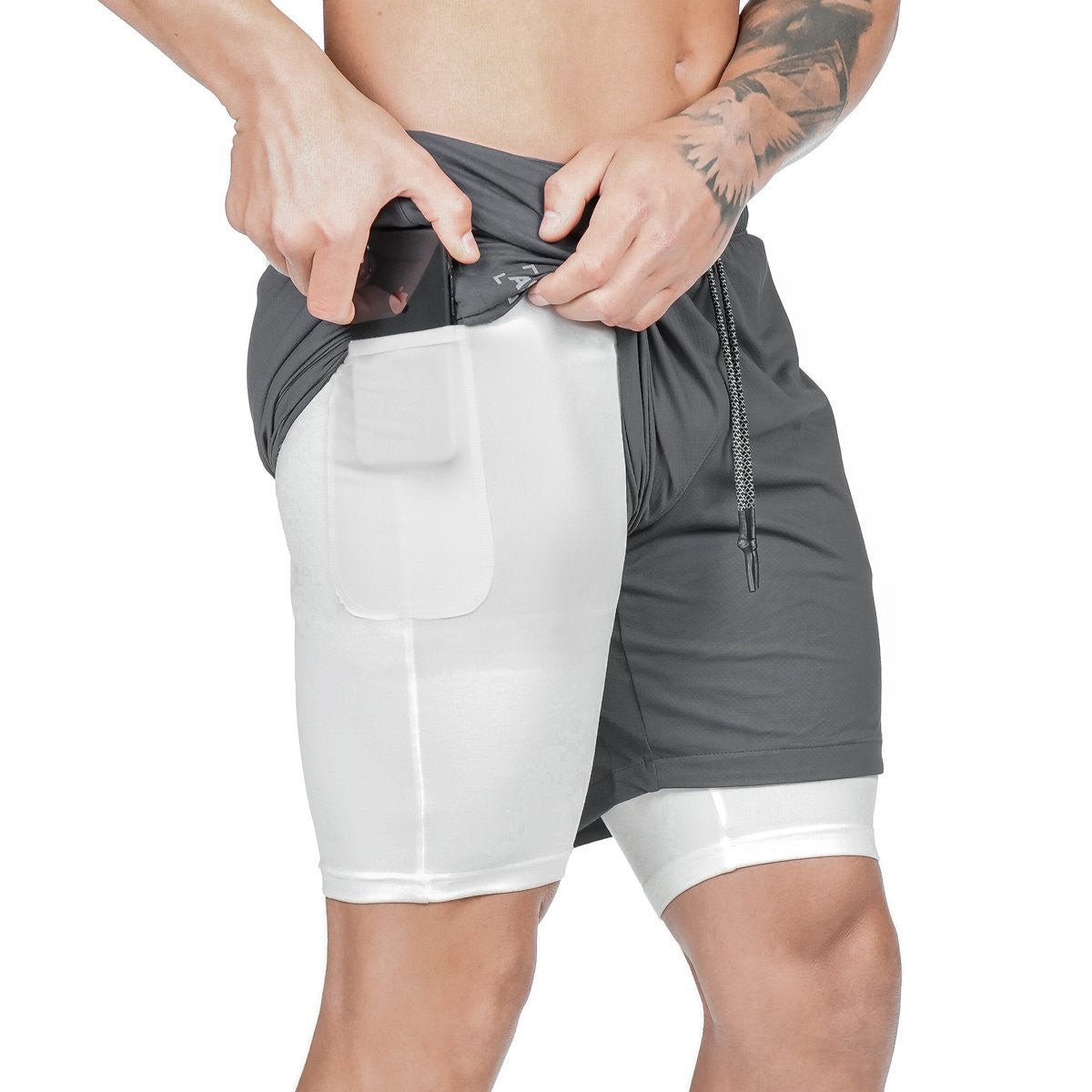 Short de plage en maille respirante – Look décontracté été homme | Quadize - Quadize