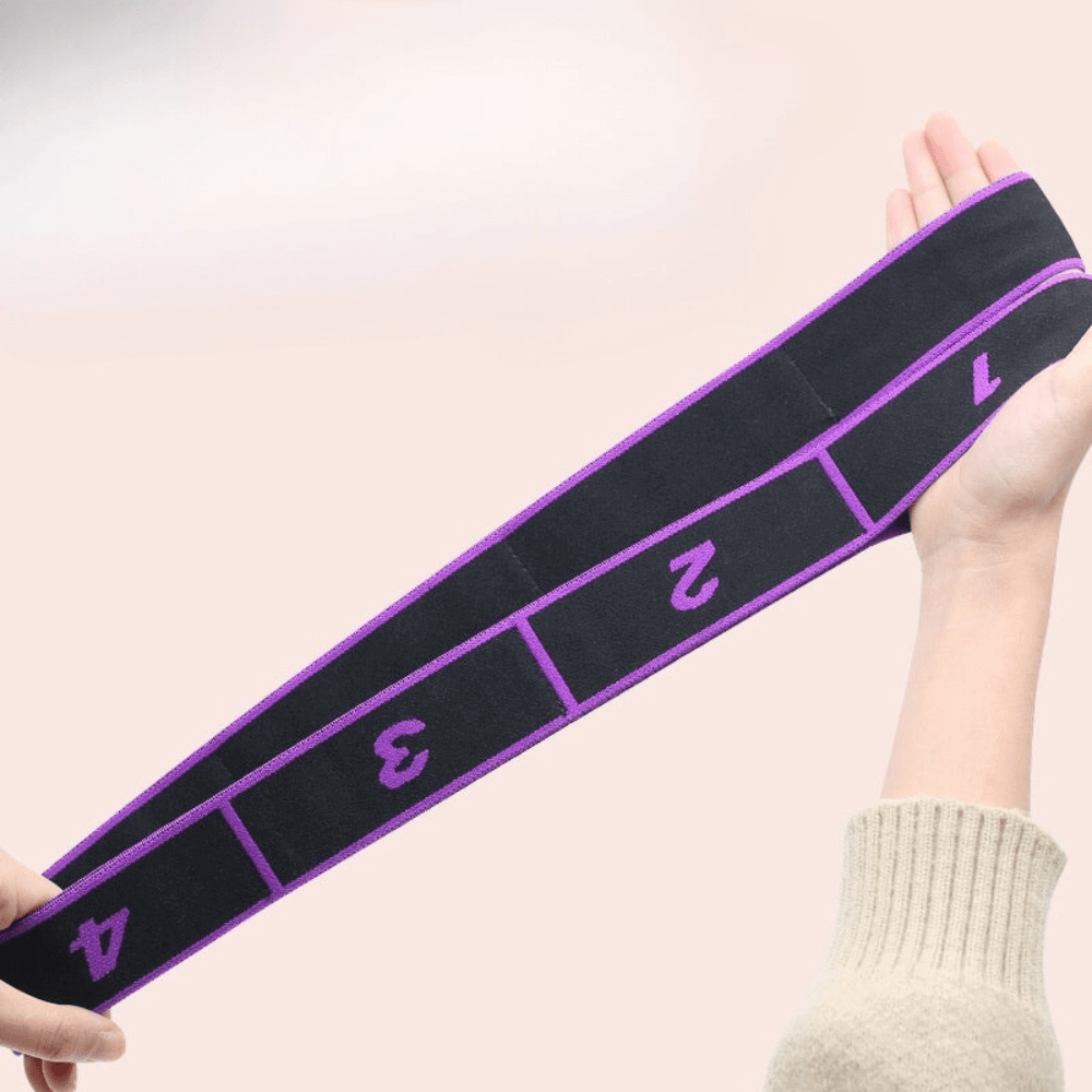 Sangle d’Étirement Multi - Section – Améliorez votre souplesse naturellement | Accessoire Yoga - Quadize