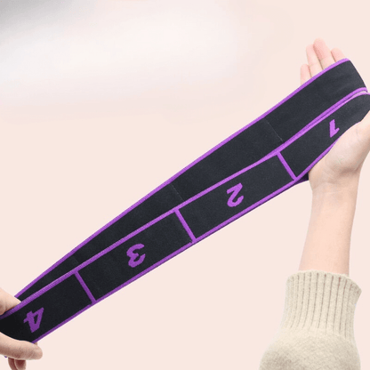 Sangle d’Étirement Multi - Section – Améliorez votre souplesse naturellement | Accessoire Yoga - Quadize