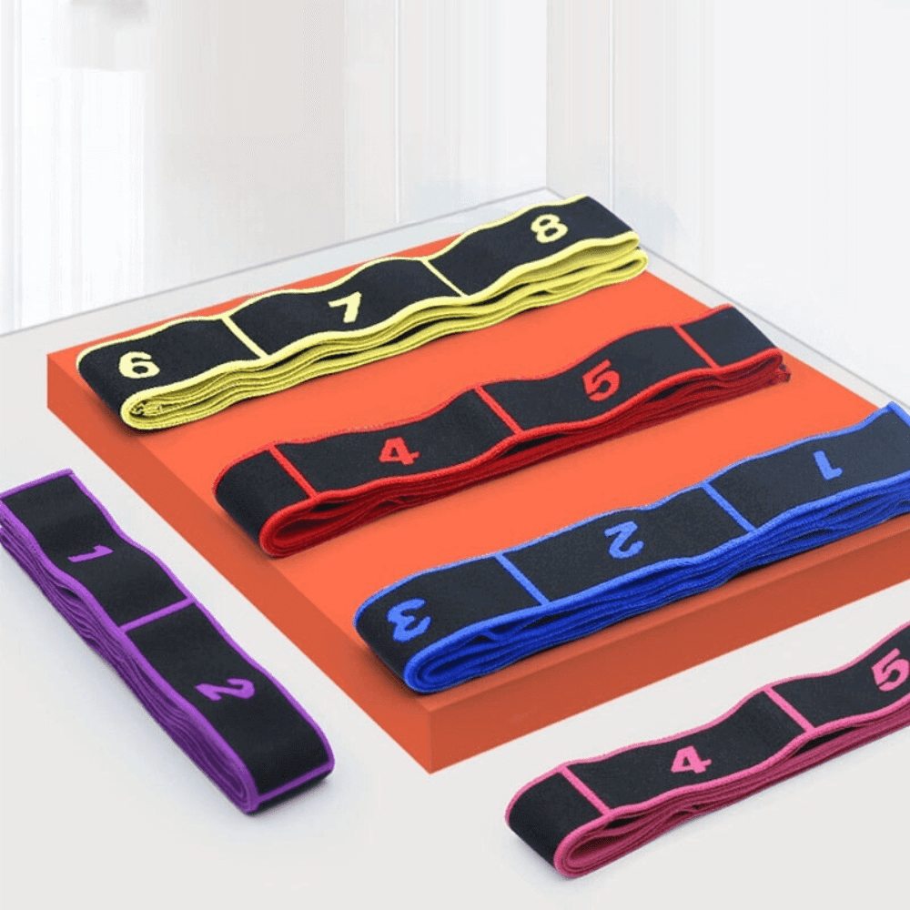 Sangle d’Étirement Multi - Section – Améliorez votre souplesse naturellement | Accessoire Yoga - Quadize