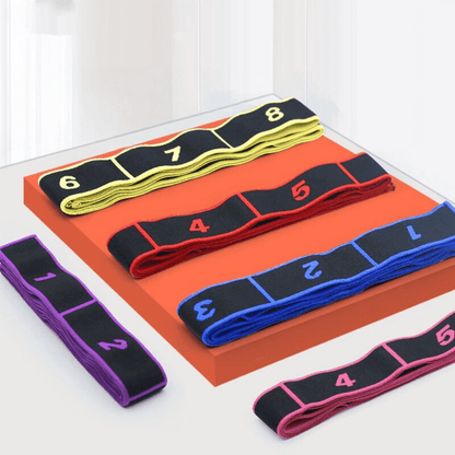 Sangle d’Étirement Multi - Section – Améliorez votre souplesse naturellement | Accessoire Yoga - Quadize