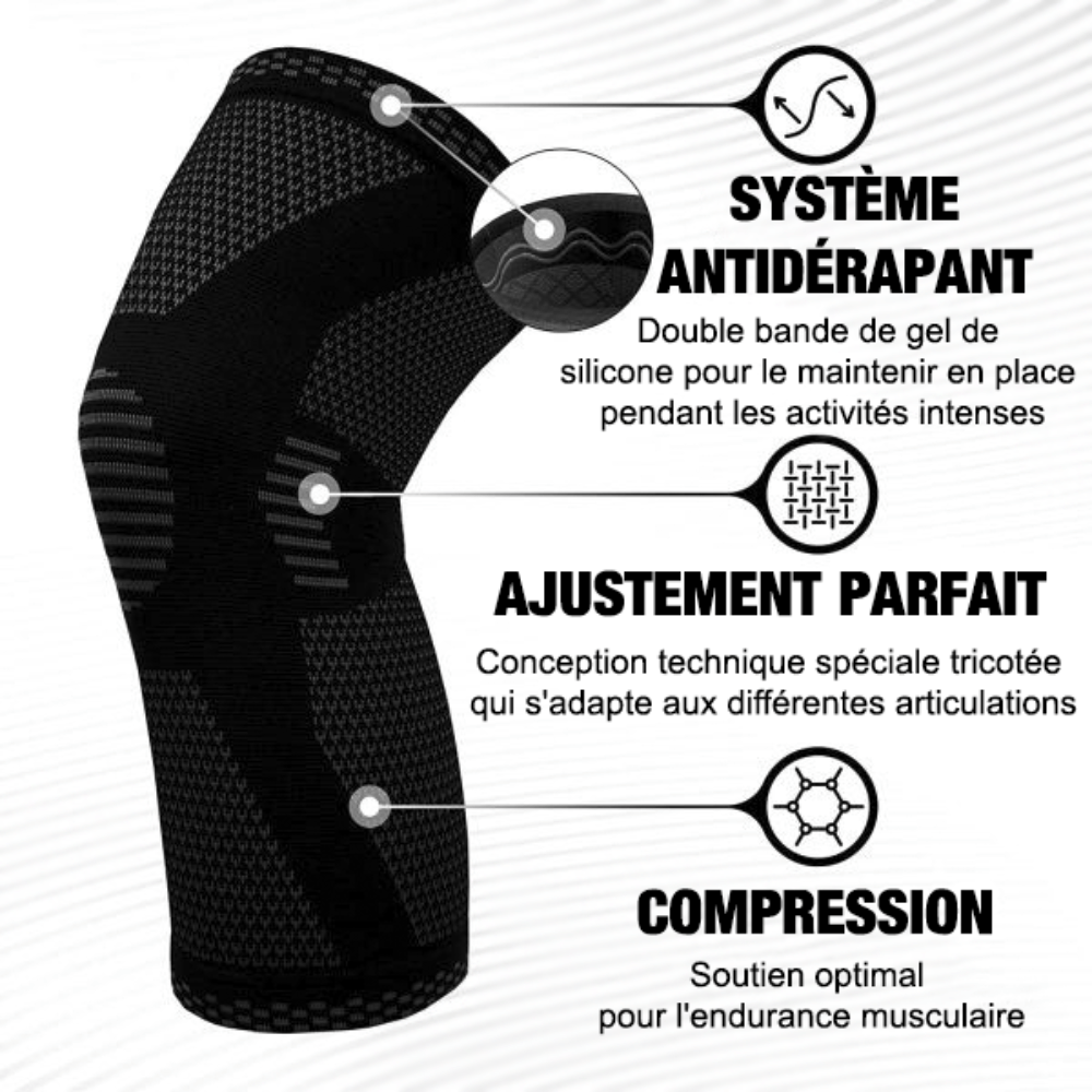 Genouillères de sport tricotées – Maintien & protection genoux | Quadize - Quadize