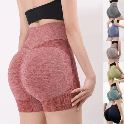Short de yoga taille haute – Gainant, lifte les fesses & contrôle le ventre - Quadize