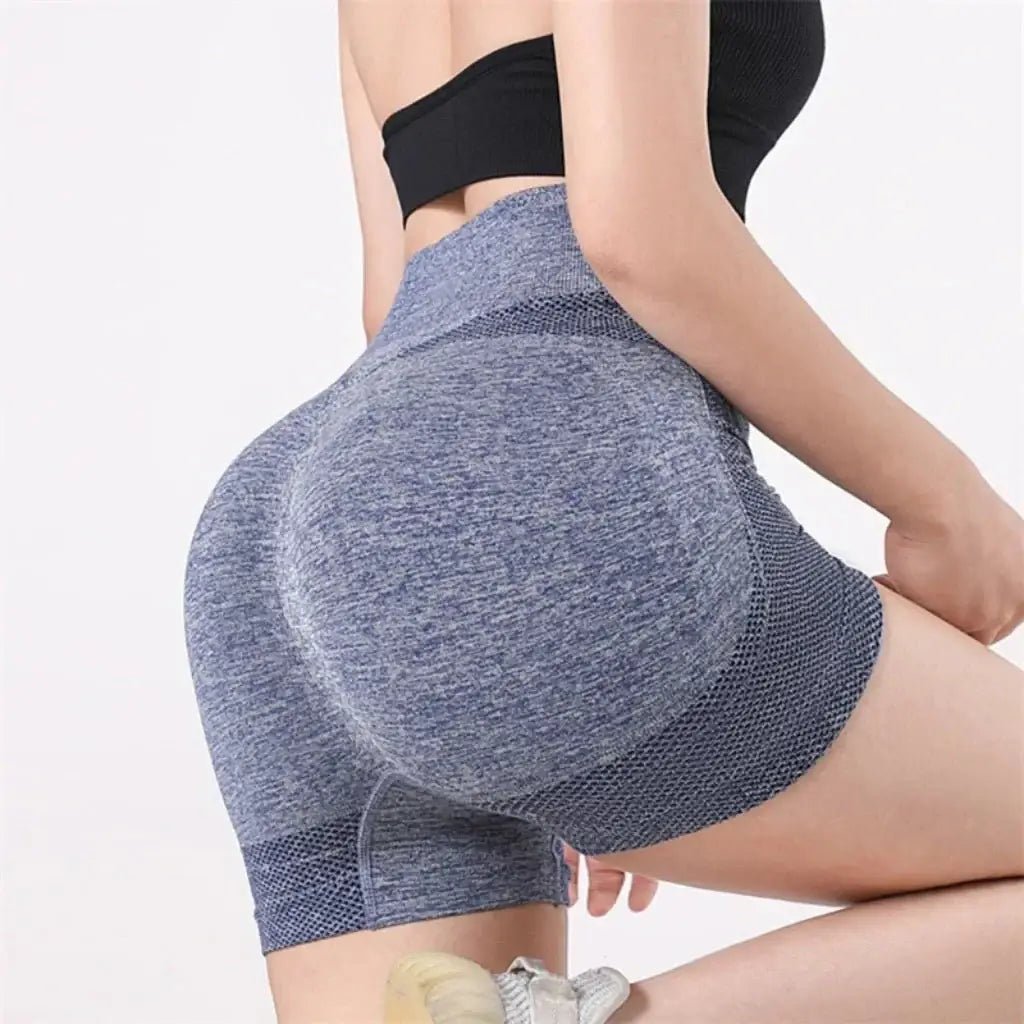 Short de yoga taille haute – Gainant, lifte les fesses & contrôle le ventre - Quadize