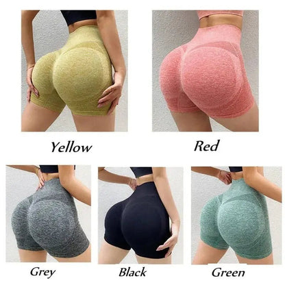 Short de yoga taille haute – Gainant, lifte les fesses & contrôle le ventre - Quadize