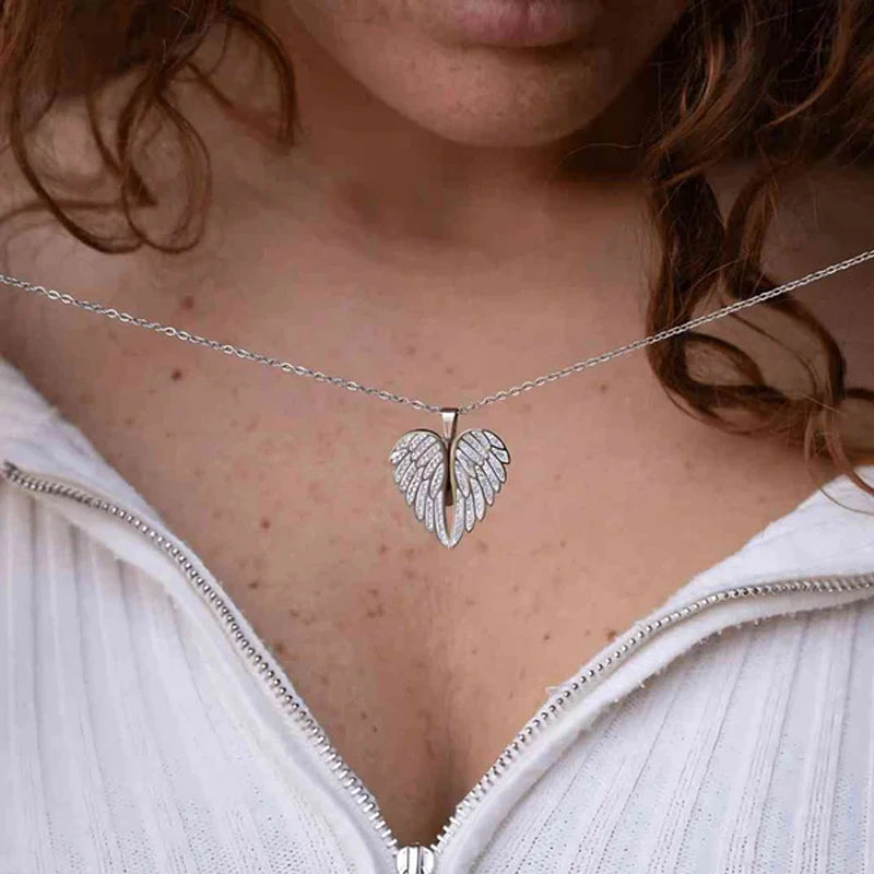 Collier Ange Gardien – Hommage à vos Grands-Parents + Porte-clés Gratuit