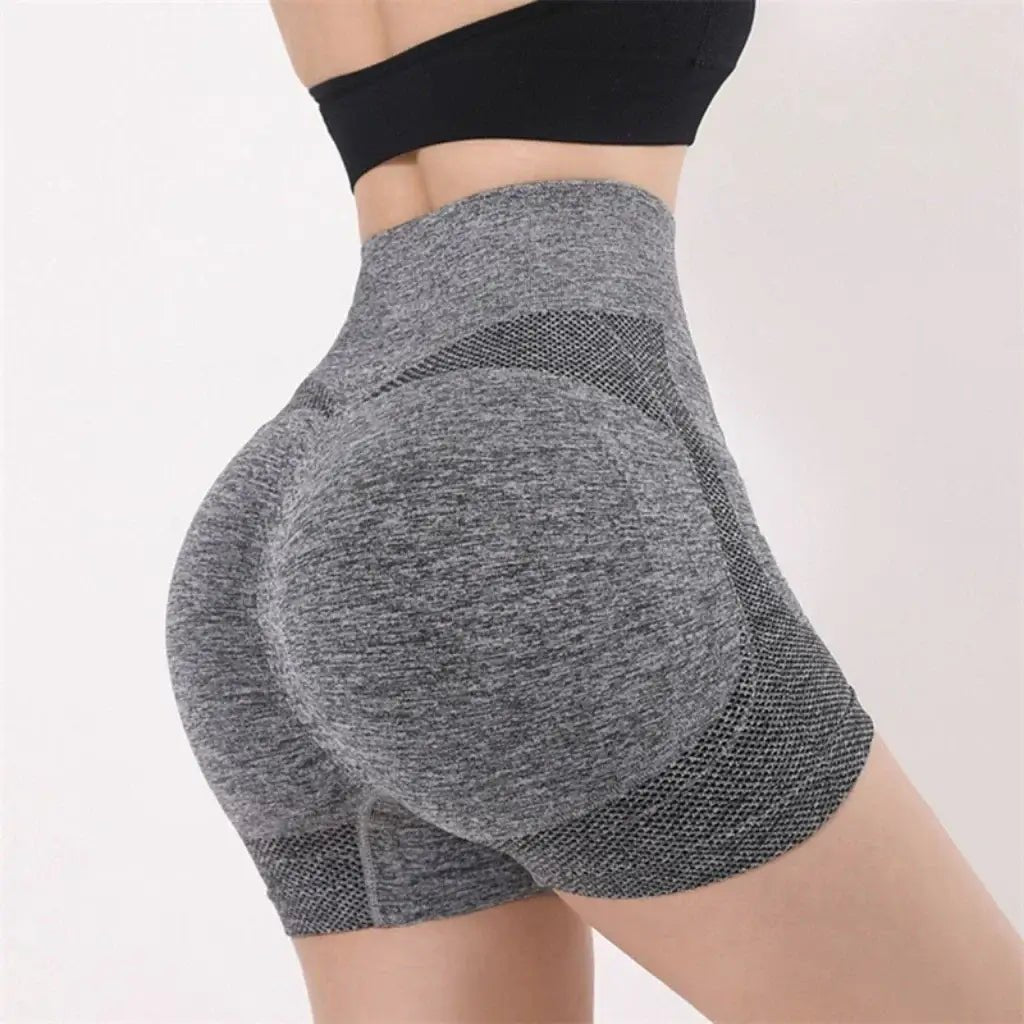 Short de yoga taille haute – Gainant, lifte les fesses & contrôle le ventre - Quadize